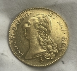 Двойной Луидор 1786 А, фото №2