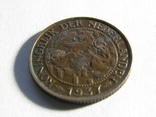 1 цент 1937 Нідерланди, фото №7