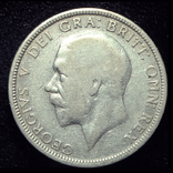 Великобритания флорин 1928 серебро 11.3 грамм, фото №3