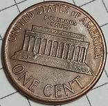 США 1 цент 1988 D, фото №3