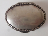 Табакерка, альпака, серебрение. Послядняя четв. 19 века, фото №6