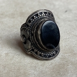 Старовинний срібний перстень, фото №3