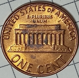 США 1 цент 1981 D, фото №3
