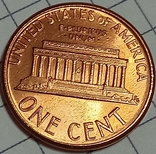США 1 цент 1992, фото №3