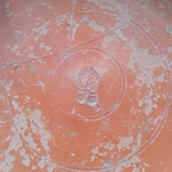 Краснолаковая тарелка.Рим V век н.э Клеймо, фото №3