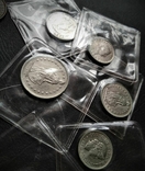 Великобритания набор монет разные (+ холдэры ), фото №13