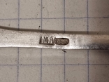Ложка серебро 14, 36 гр. 84 пр., фото №7