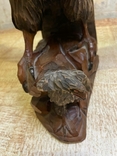 Статуетка дерев'яного орла, фото №8