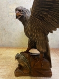 Статуетка дерев'яного орла, фото №9
