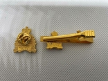 Badge and tie clip. Royal Canadian Police Force. Royal canadian mounted police, photo number 2