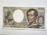  200 франков Монтескьё Франция 1984 год, фото №2
