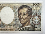  200 франков Монтескьё Франция 1984 год, фото №4