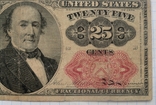США 25 центов 1874 г. РОБЕРТ УОКЕР The United States of America, photo number 4