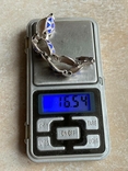 Срібний браслет з емалями від GIROTTO ALBERTO, Італія, фото №13