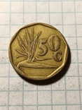 #415 ЮАР 50 центов 1992, фото №3