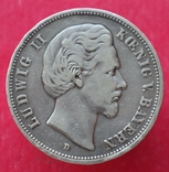 5 марок, 1875 год, Бавария,, фото №11