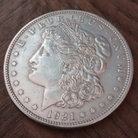 1 долар США Морган 1921, фото №2