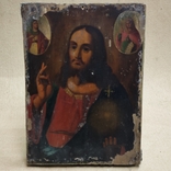 Икона Иисуса Христа Украина конец 18 века - 1780е года. Украинское барокко.., фото №3