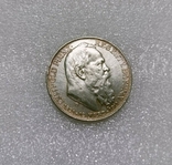 2 марки 1911 г., Бавария, 90 лет со дня рождения Луитпольда Баварского, фото №2
