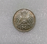2 марки 1911 г., Бавария, 90 лет со дня рождения Луитпольда Баварского, фото №3