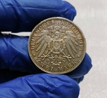 2 марки 1911 г., Бавария, 90 лет со дня рождения Луитпольда Баварского, фото №5