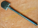 Лопата складная с ножом огнивом стеклобоем стропорезом 67 см, фото №5
