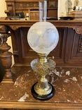 Керосиновая лампа Франция 1890-1910, фото №2