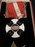 Орден і зірка ордена Італія Віктор Емануел ( Золото Срібло Емаль ), фото №11