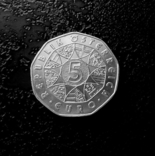 5 евро Австрия 2004 "Футбол" состояние серебро, фото №3