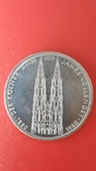 Монета 5 марок ФРН Кьольнський собор Німеччина 1980 рік., фото №5