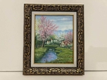 Картина "Весна в рожевому" в рамі 38-44см, фото №3