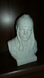  бюст Ю. Гагарин высота 22 см, фото №7
