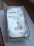 1 кг срібного злитка, Umicore, фото №3