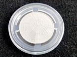 10 марок 1999 Німеччина: 50-та річниця - Благодійна організація SOS. срібло 0.925, 15г, фото №2