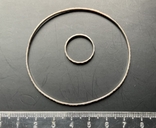 Срібний браслет и кільце 4,3 г., фото №5