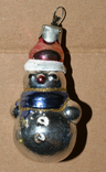 Ялинкова іграшка сніговик, фото №2