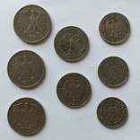 ФРГ. 1, 2, 5 марок. 1966-1990 гг. 8 шт., фото №3