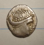 Эвбея (Греция). Тетробол, серебро., фото №2
