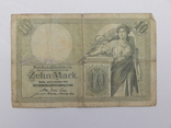 Бона 10 марок, 1906 г Германия, фото №2