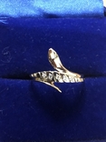 Кольцо с бриллиантами и изумрудом, фото №11