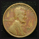США 1 цент 1953 D, фото №2