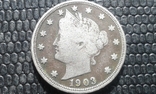 США 5 центов, 1903, фото №2