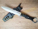 Нож Extrema Ratio Misericordia Black с ножнами реплика, фото №3