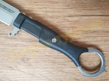 Нож Extrema Ratio Misericordia Black с ножнами реплика, photo number 6