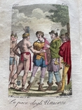 Conte dі Segur. Storia dell America, Milano 1822, кольорові гравюри, фото №8