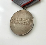 Медаль "За трудовую доблесть"., фото №9