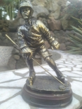 Хоккеист Уэйн Гретцки 10 номер Канада Известный спортсмен XX века статуэтка, фото №2