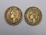 2 монеты по 10 франков, 1954/55 г.г. Франция, фото №3