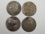 4 монеты по 5 сантиме, Франция, фото №3