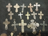 20 хрестів ( +бонус, ладанки і поломані хрестики), фото №6